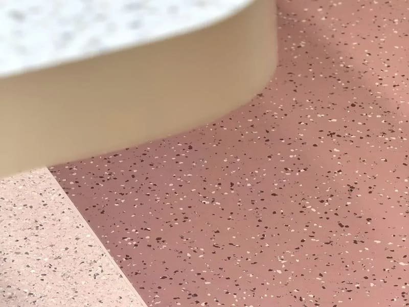 homogeneous flooring installation heat welding